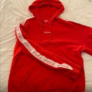 PacSun X coca-Cola hoodie